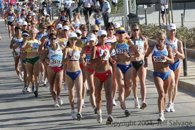 2004 Women's Olympic 20K Race Walk