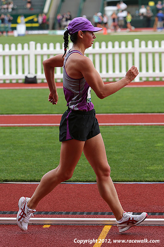 Katie Burnett -  - Women's 20K Olympic Race Walking Trials