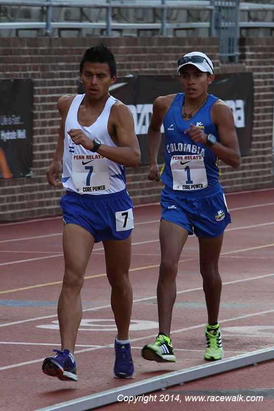 2014 Men's Penn Relays Race Walk