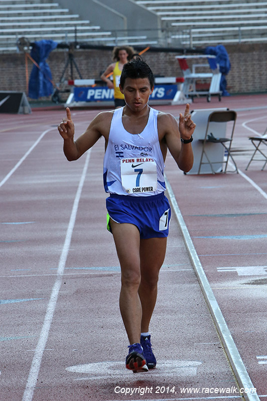 2014 Men's Penn Relays Race Walk