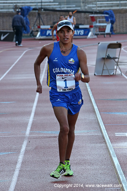 2014 Men's Penn Relays Race Walk