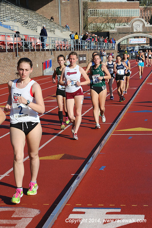 2014 Women's Penn Relays Race Walk