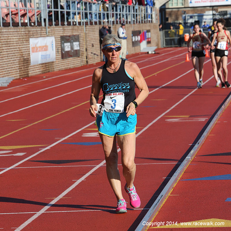 2014 Women's Penn Relays Race Walk