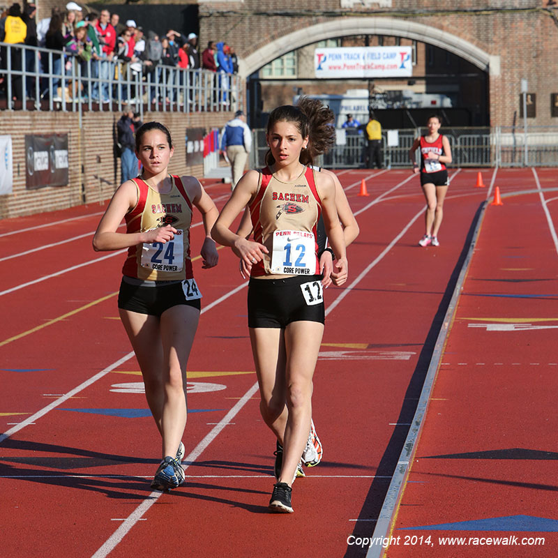 2014 Women's Penn Relays Race Walk