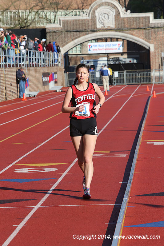 2014 Women's Penn Relays Race Walk