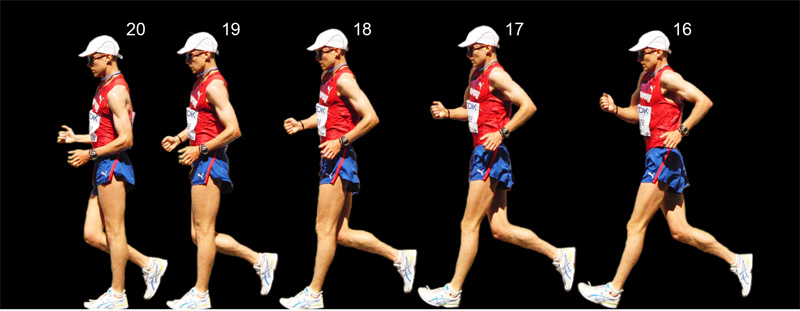 Looking at the Best - An Analysis of Elite Race Walking Technique