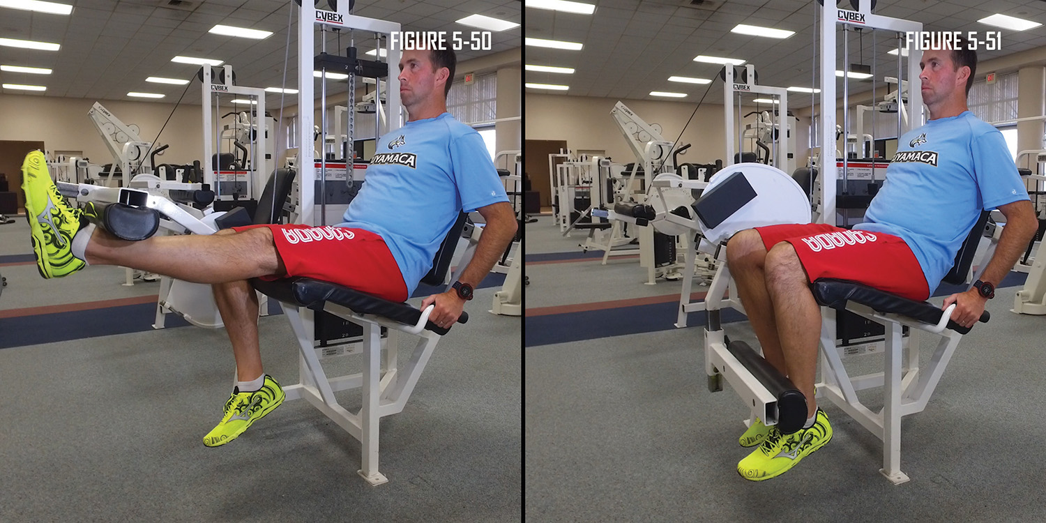 Leg Extension with Machine Exercise