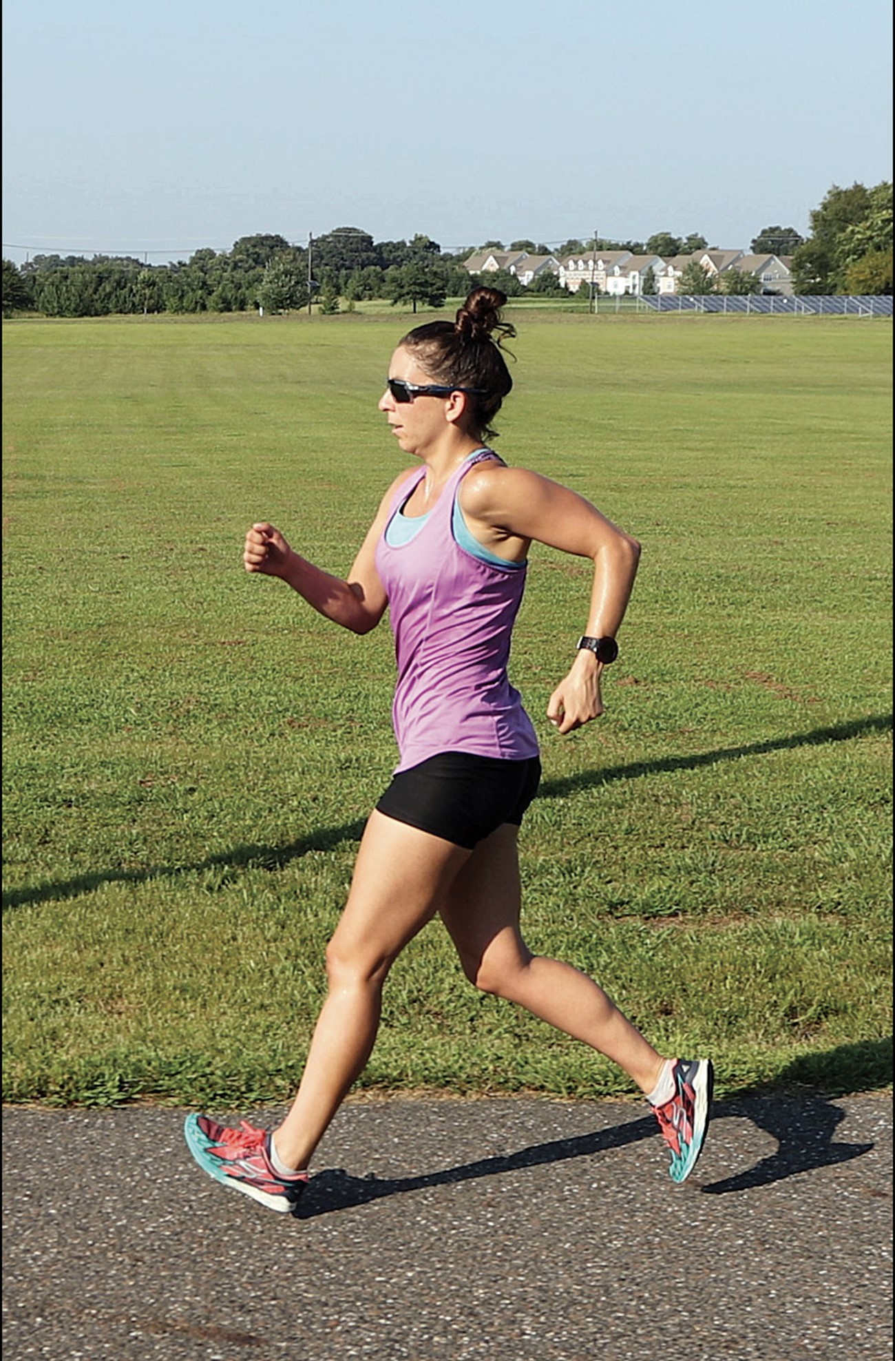 Slight loss of contact in race walking