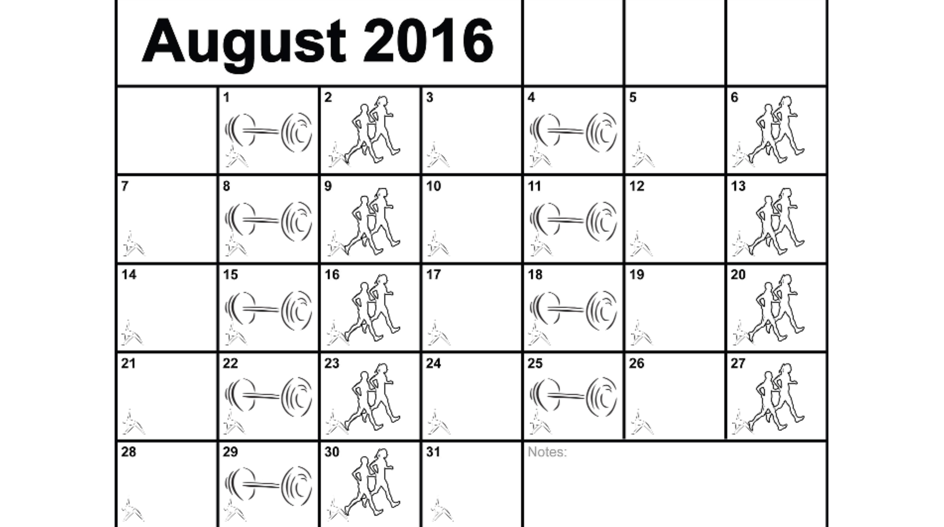 Strength Training Schedule 03